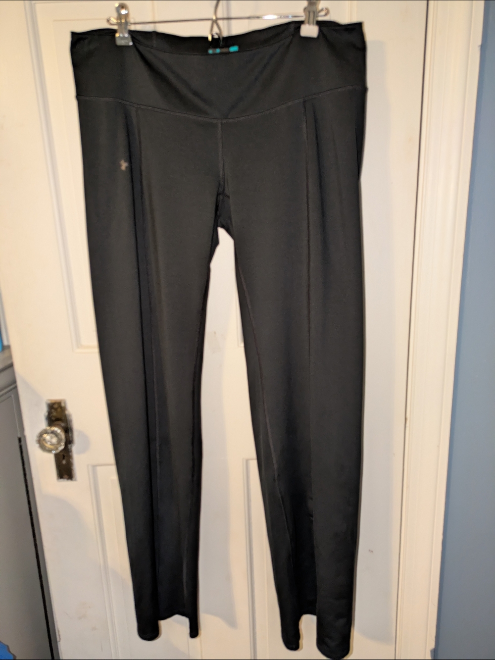 Under Armour Black Wide-Leg Active Pants